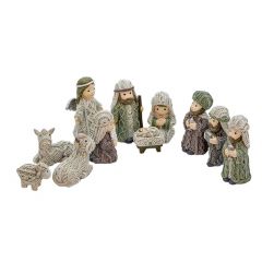 Aran Nativity Set (11 Pieces)